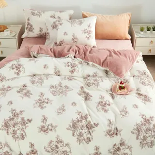 【DeKo岱珂】速達 買一送一 厚磅款頂級法蘭絨被套床包組 冬被/棉被(單/雙/加 均一價)