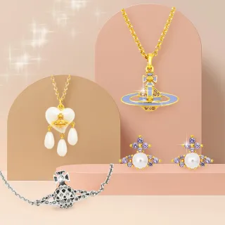 【Vivienne Westwood】經典行星土星 項鍊/耳環/手鍊(多款可選)