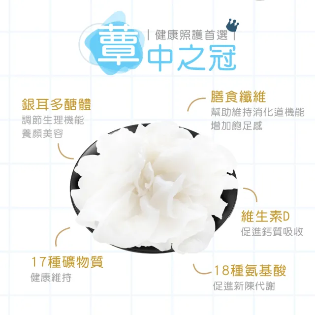 【植品良食】有機冰糖燉耳禮盒組6入x4盒(白木耳飲/雪耳/銀耳露/威品嚴選)
