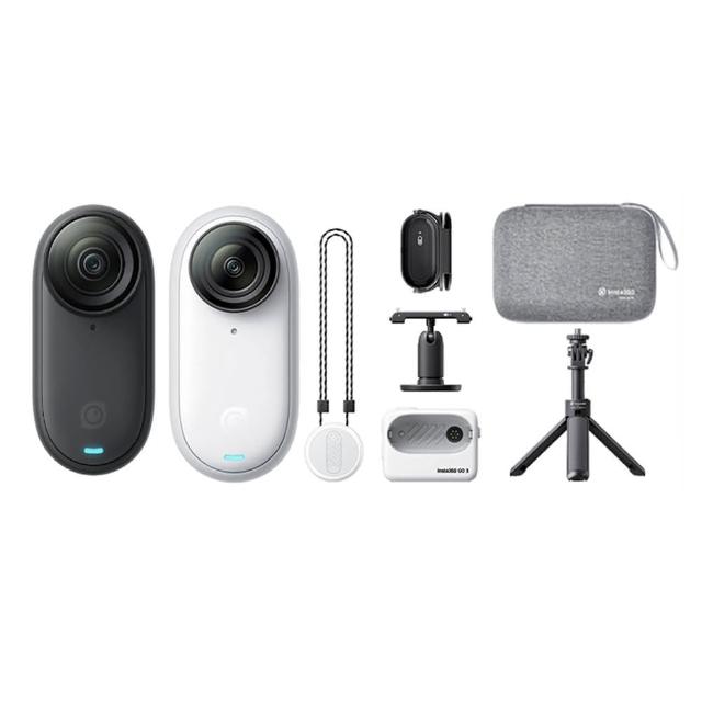 【Insta360】GO 3S 防抖運動相機128GB 旅行套裝組(原廠公司貨)