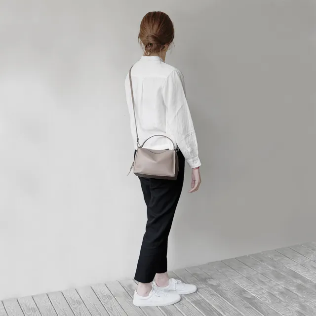 【Darker Than Black】雙11 Mini Valley Cube Shoulder Bag 迷你方型軟包/雲灰(斜背包/側背包/單