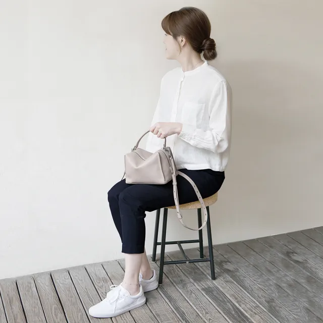 【Darker Than Black】雙11 Mini Valley Cube Shoulder Bag 迷你方型軟包/雲灰(斜背包/側背包/單