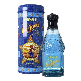 【VERSACE 凡賽斯】Blue Jeans 藍可樂淡香水 EDT 75ml