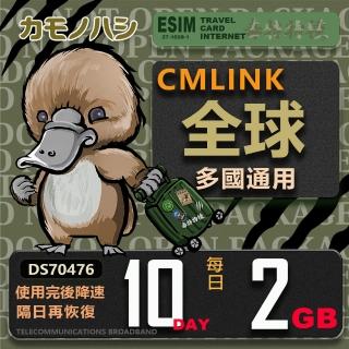 【platypus 鴨嘴獸】CMLink 全球卡10日重量型 喫到飽(支援 塞爾維亞 波士尼亞 烏克蘭 等多個國家)