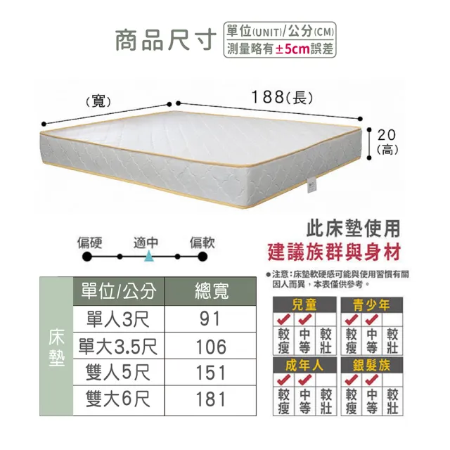 【ASSARI】單人3尺房間組三件_床箱+3分床底+獨立筒