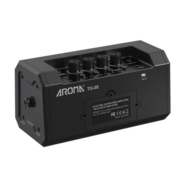 【AROMA】8W 便攜充電式數位吉他音箱 / 公司貨(TG-08)