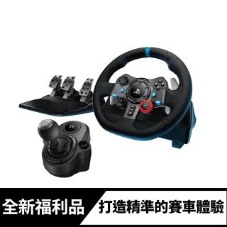 【Logitech G】(全新福利品)G29賽車方向盤+變速器(電競/賽車/方向盤/羅技/Logitech)桿/ G923/G29 適用)