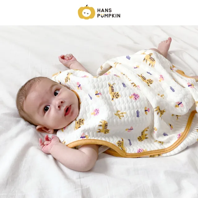 【Hans Pumpkin】秋冬防踢被 成長型 0-5歲 多款花色任選(防踢被 防踢背心 防踢被睡袋 厚款 韓國)