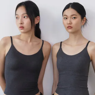 【24HRS】暖芯款 三秒即熱24HRS軟暖衣 肩帶(發熱衣、保暖內著)