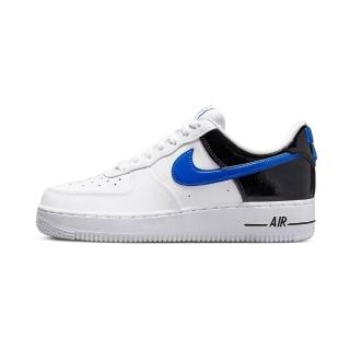 【NIKE 耐吉】NIKE W Air Force 1 07 ESS 女款 漆皮藍黑 AF1 DQ7570-400