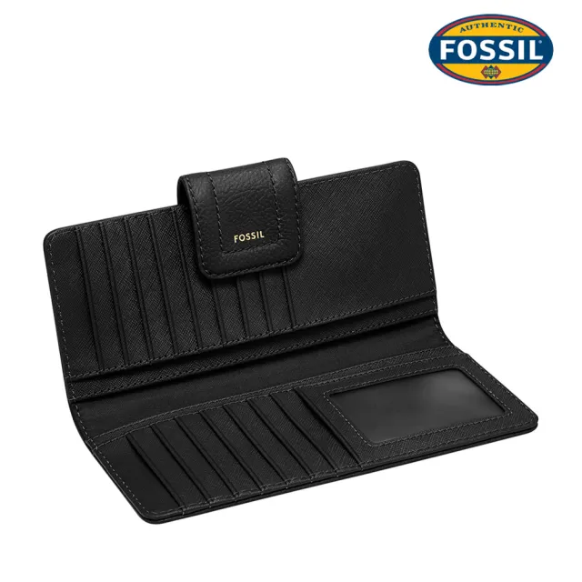 【FOSSIL】Madison 多層扣式經典女長夾 (多色可選)