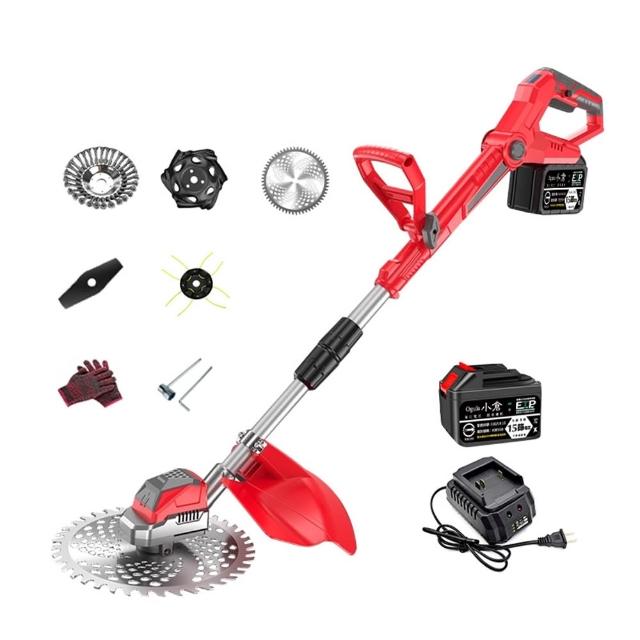 【Ogula 小倉】割草機 3980W超大功率 多角度可調節 無刷數顯10寸款（十五節一電）鋁製機頭(除草機/打草機)