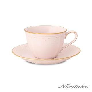 【NORITAKE】新芽-咖啡單客杯 玫瑰粉(可微波 精緻禮盒)