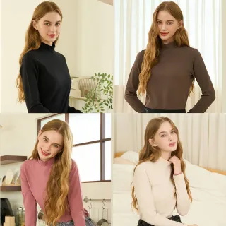 PUMA新顯微細絨套色立領上衣-女