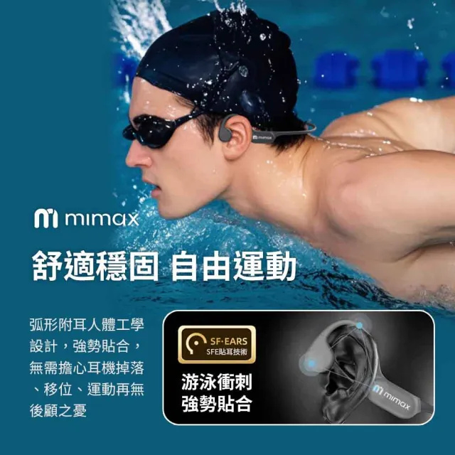 【mimax 米覓】骨傳導藍牙耳機 CS05 (骨傳導耳機 藍牙耳機)