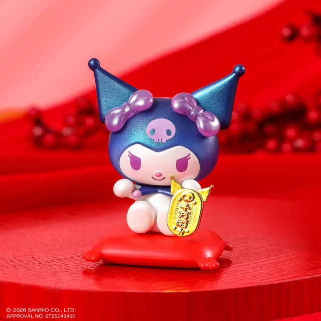 【YENDAR 研達】酷洛米招財公仔(為您招來好運跟金運囉!)