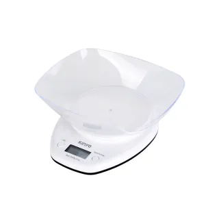 【KINYO】電子料理秤 烘焙秤 食物秤 電子秤 磅秤 廚房(DS-021 附贈1000ML大容量測量碗)