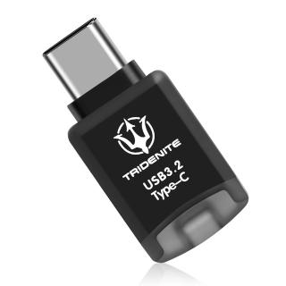 【TRIDENITE】USB 3.2 Type-C DDR200 可支援iphone17/16/15 OTG microSD用 超頻讀卡機(適用手機/平板/電腦)