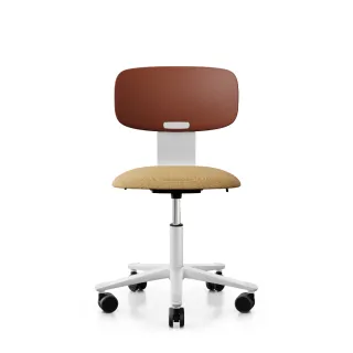 【FLOKK】HAG TION 栗木紅 人體工學椅 布面 辦公椅 工作椅 職人椅