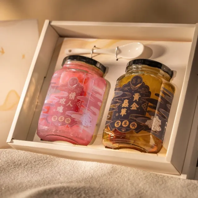 【究愛燕窩】極濃雪耳燉2入精緻禮盒|380ml/入(輕盈順暢/低糖低卡/送禮首選/飲控)