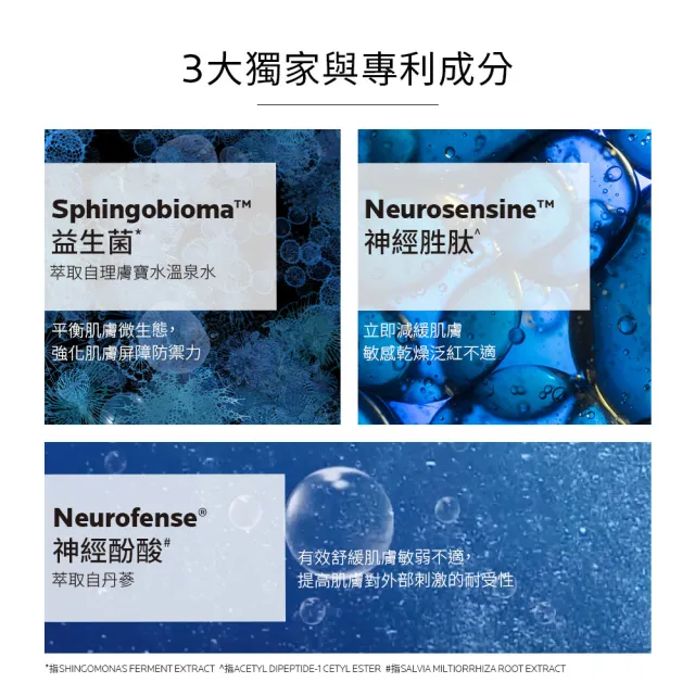 【理膚寶水】多容安超極效舒緩修護精華乳 輕潤型40ml(3入組/安心霜/乳液)