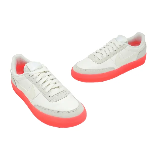 【NIKE 耐吉】休閒鞋 Wmns Killshot 2 女鞋 米白 紅 復古 膠底(HV0944-133)