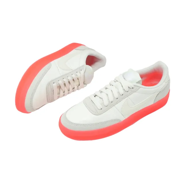 【NIKE 耐吉】休閒鞋 Wmns Killshot 2 女鞋 米白 紅 復古 膠底(HV0944-133)