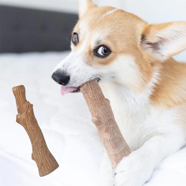 【Petstages】耐咬史迪克 寵物玩具 天然木頭風味 S 潔牙 耐咬 狗玩具