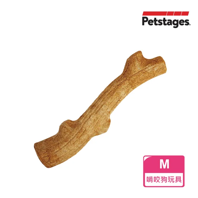 【Petstages】超級史迪克 寵物玩具 木頭風味 M 潔牙 耐咬 狗玩具