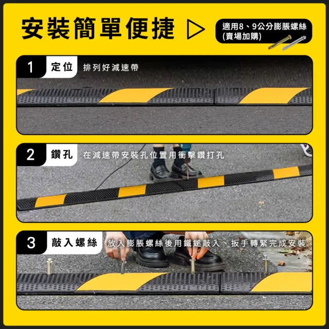 【智殿】10公分線槽 減速帶 護線槽 限速緩衝 室外橡膠線槽板 車輛減速 過線槽 pvc線槽(減速墊 165-TRA10)