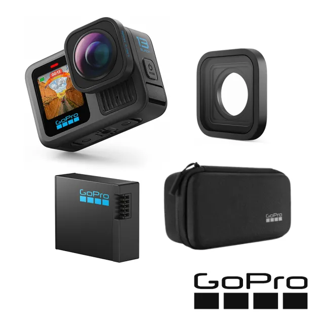 【GoPro】HERO13 Black 超廣角鏡頭套組(公司貨)