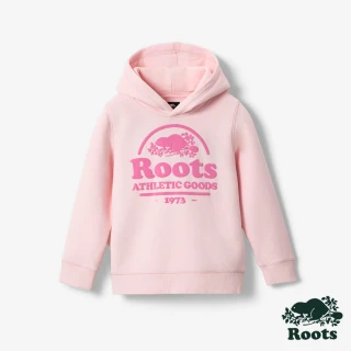 【Roots】Roots 大童-HERITAGE BEAVER 連帽上衣(淺粉色)