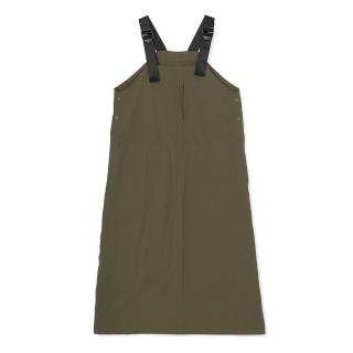 【CHUMS】CHUMS 休閒 女Warm Stretch Jumper Skirt秋冬洋裝 卡其綠 女(CH181365M022)