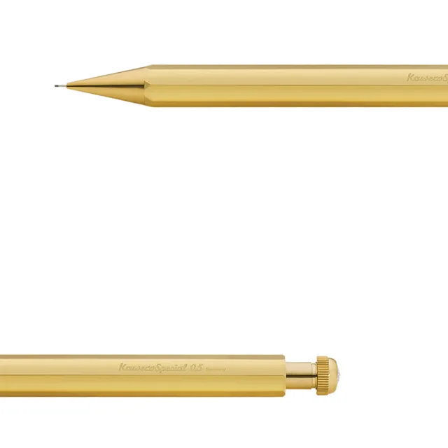 【KAWECO】SPECIAL系列 Brass 黃銅自動鉛筆 Mechanical Pencil 0.5 0.7 0.9 2.0mm