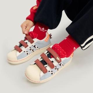 【adidas 愛迪達】CNY X SUPERSTAR II COMFORT CLOSURE 休閒鞋 童鞋 - Originals KK4471