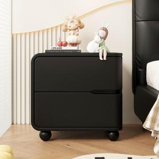 【XINGMU 興沐】實木床頭櫃 床頭收納櫃子(一物多用)