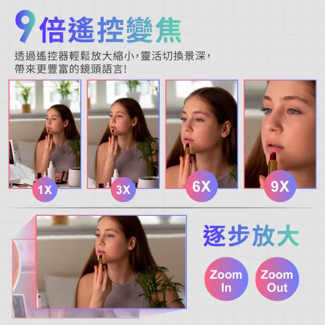 【DTAudio】4K高清網路攝影機(影音創作、多功能遙控、直播實況、會議 、錄影)