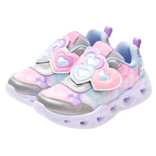 【SKECHERS】女嬰童系列 燈鞋 嬰童鞋 HEART LIGHTS(302693NSMLT)