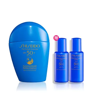 【SHISEIDO 資生堂國際櫃】新艷陽•夏 水離子熱防禦UV隔離露 SPF50(防曬/防曬乳/清爽/不黏膩)