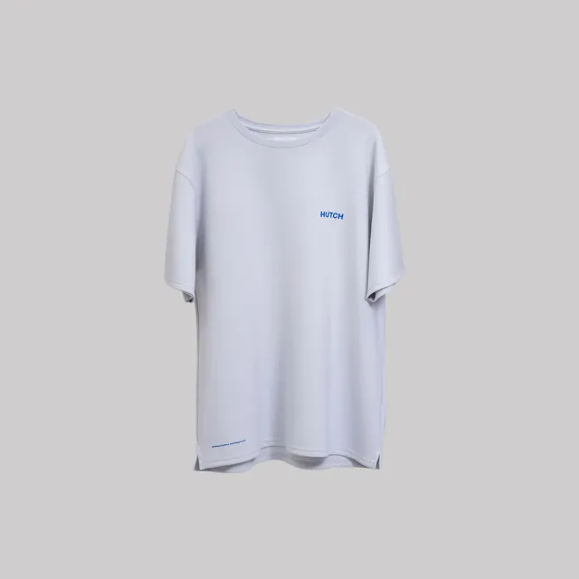 【HUTCH】Not A Cotton Tee 男 T恤 上衣 休閒短袖 灰白(TS001-23-GRY)