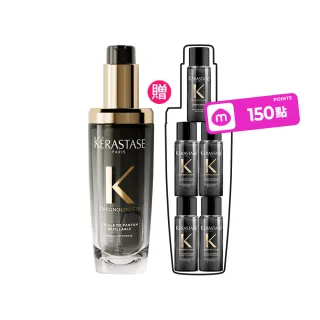 【KERASTASE 巴黎卡詩】黑鑽極萃逆時玫瑰香氛露75ml(新升級/護髮油)