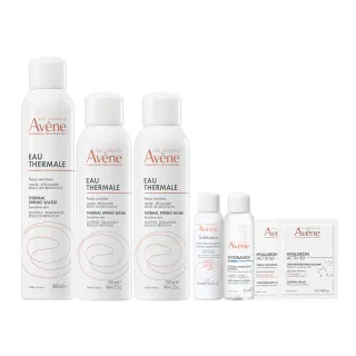 【Avene 雅漾官方直營】活泉水精選套組_300mlx1+150mlx2(化妝水/噴霧/穩膚)