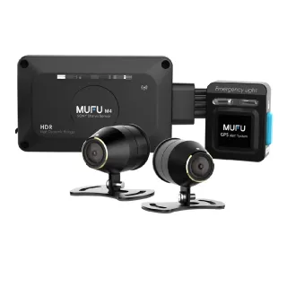 【MUFU官方直營】機車行車記錄器 M4黑盒子(贈32GB記憶卡)