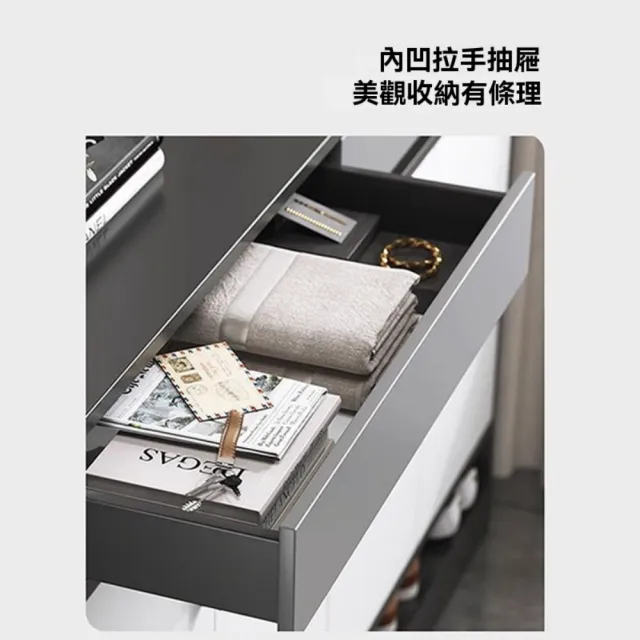 【銘利萊】鞋櫃家用 入戶大容量玄關櫃 客廳儲物櫃 簡約多功能鞋櫃(衣帽款實木生態板材 120*30*180)