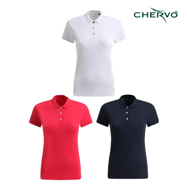 【CHERVO】ASTRID - POLO 女士 高爾夫POLO衫(三色任選)