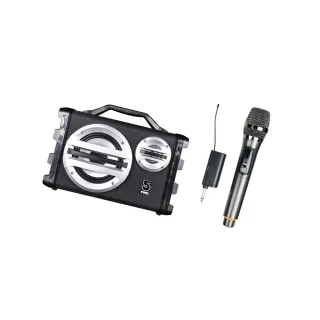 【ifive】手提專業擴音機 if-SK055(20W 無線麥克風 小蜜蜂 擴音器 揚聲器 大聲公 喊話器 木質音箱)