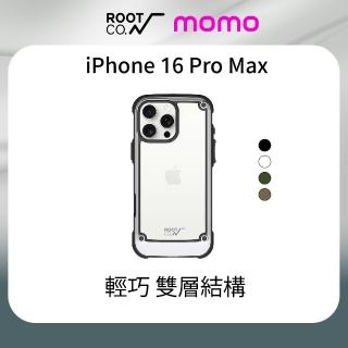 【ROOT CO.】iPhone 16 Pro Max(透明背板防摔手機殼 - 共四色)