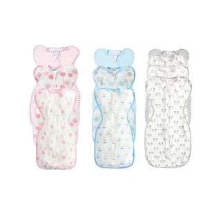 【Mommywant】嬰兒蝶型包巾-透氣竹纖維款(日本款包巾/嬰兒包巾/防驚嚇包巾/全包覆安撫包巾/寶寶連身裝)