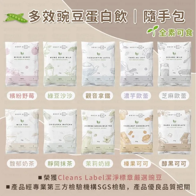 【愛Phone】BODY GOALS『乳清蛋白/豌豆蛋白』(高蛋白/多效乳清蛋白飲/豌豆蛋白飲/蛋白飲)