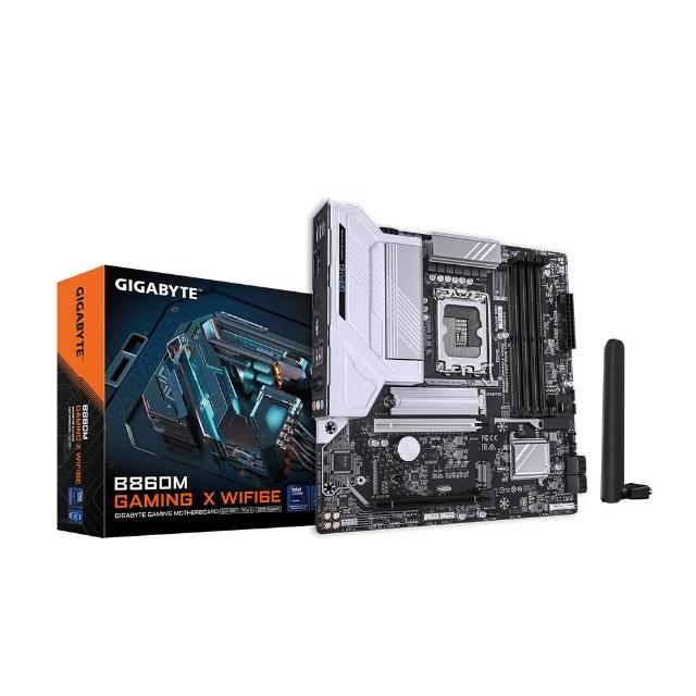 【GIGABYTE 技嘉】B860M GAMING X WIFI6E DDR5 主機板+Intel Core Ultra 5 245KF 14核(M+C 組合包)